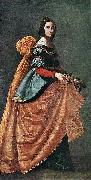 Santa Isabel de Portugal, Francisco de Zurbaran